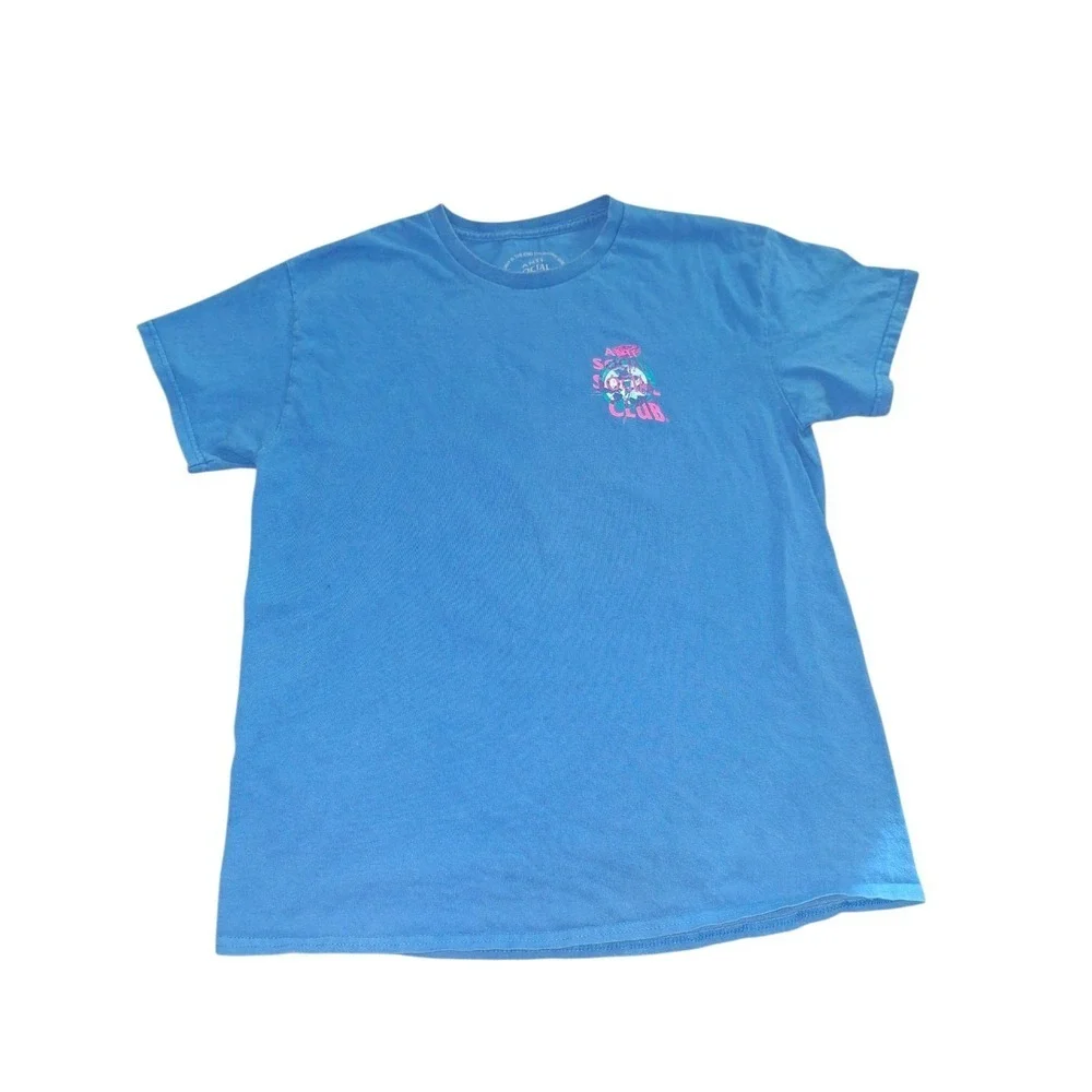 Anti-social T-Shirt "out of time" t-shirt Mens Size Large - Picture 3 of 4